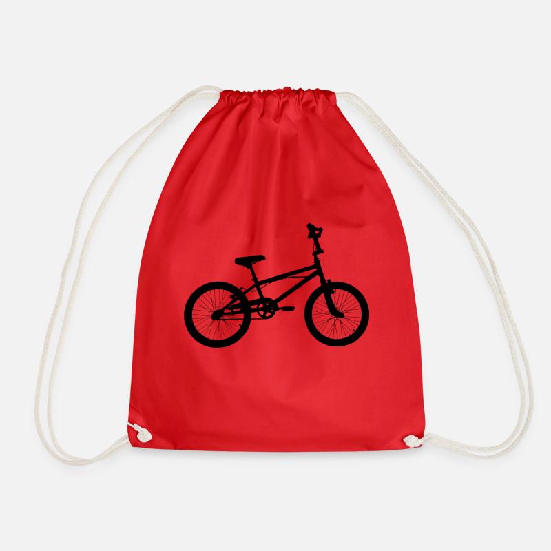 Fahrrad - Turnbeutel - Rot