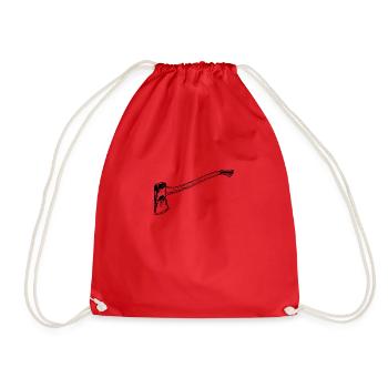 hache - Sac de sport léger - rouge - Devant