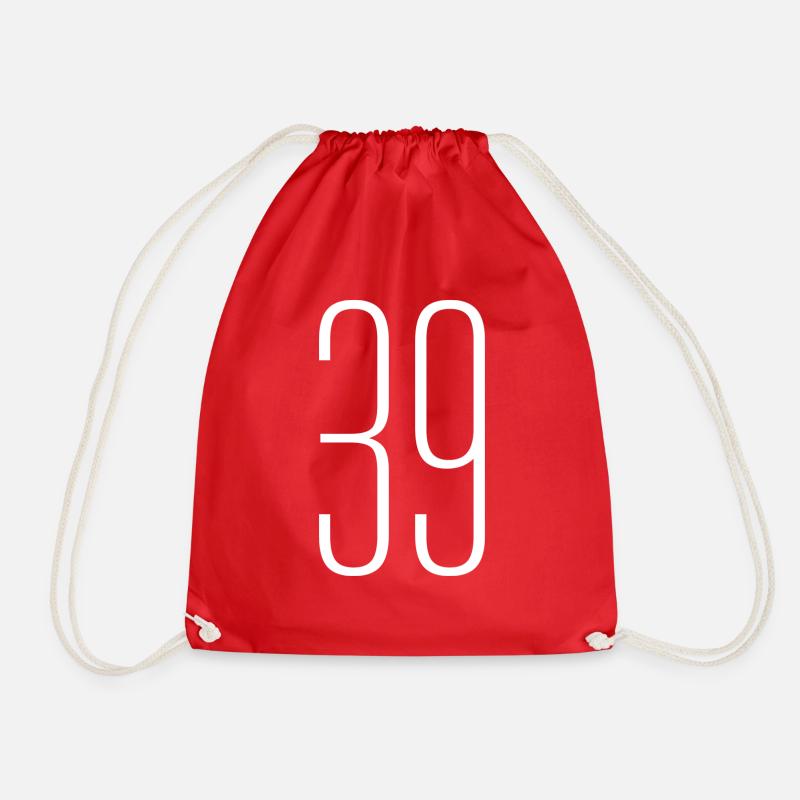 39 - Sac de sport léger - rouge