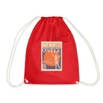 CULT OF ORANGE 2023 - Drawstring Bag - red - Front