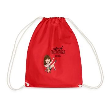natural born dirndl - Turnbeutel - Rot - Vorne