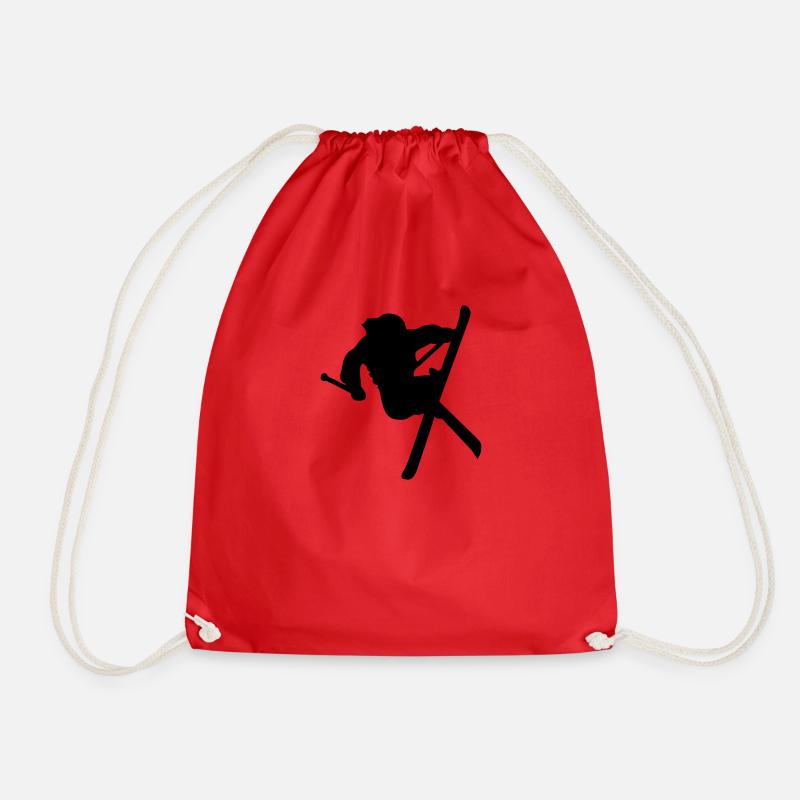 Freeski - Drawstring Bag - red