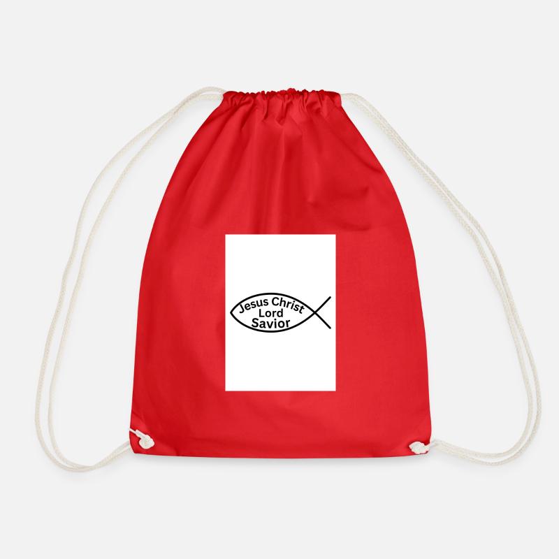 Poisson - Sac de sport léger - rouge