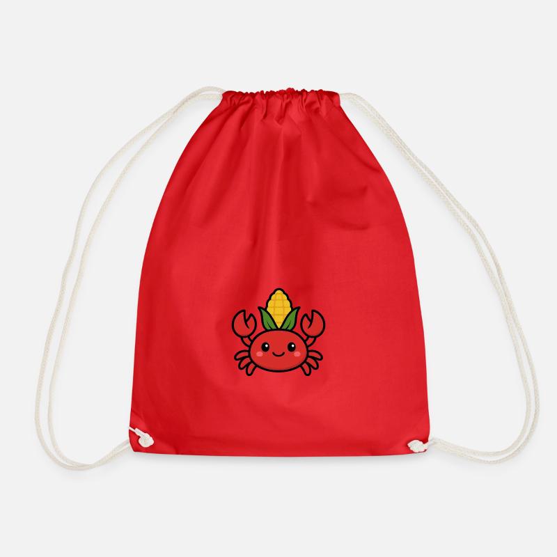 Corncrab - Drawstring Bag - red