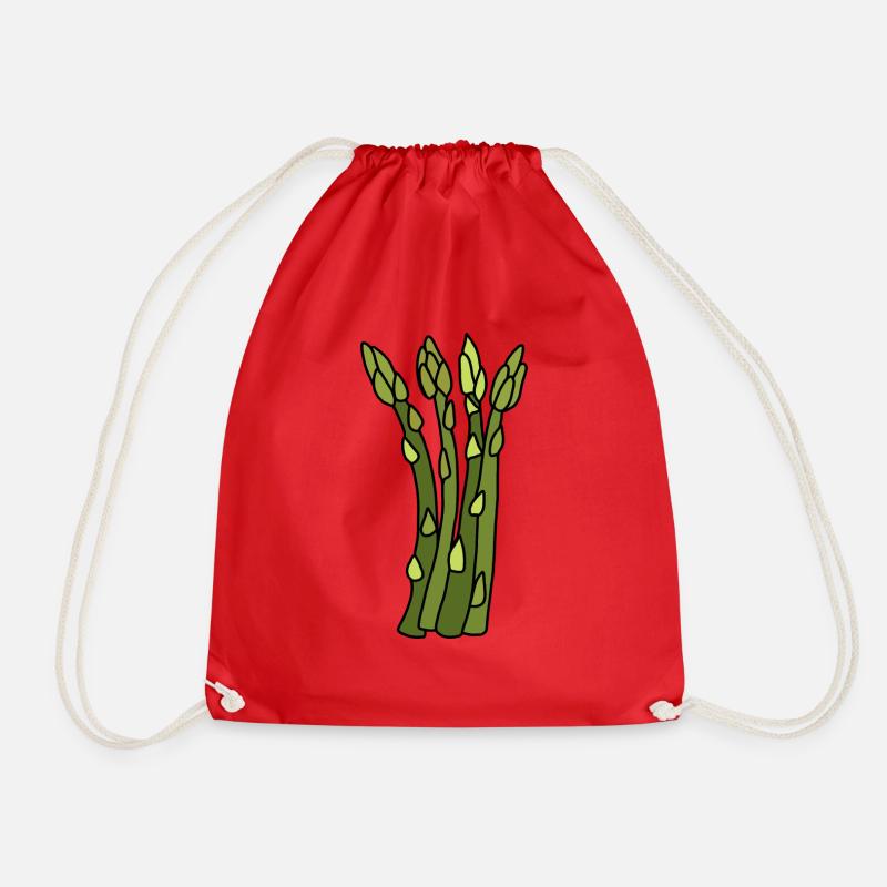 Temps des asperges - Sac de sport léger - rouge