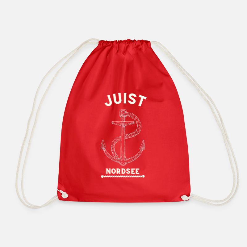 Juist - Turnbeutel - Rot