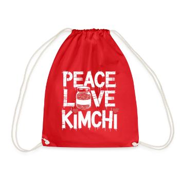 Pour tous les amateurs de kimchi - Sac de sport léger - rouge - Devant