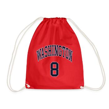 Washington 8 - Turnbeutel - Rot - Vorne