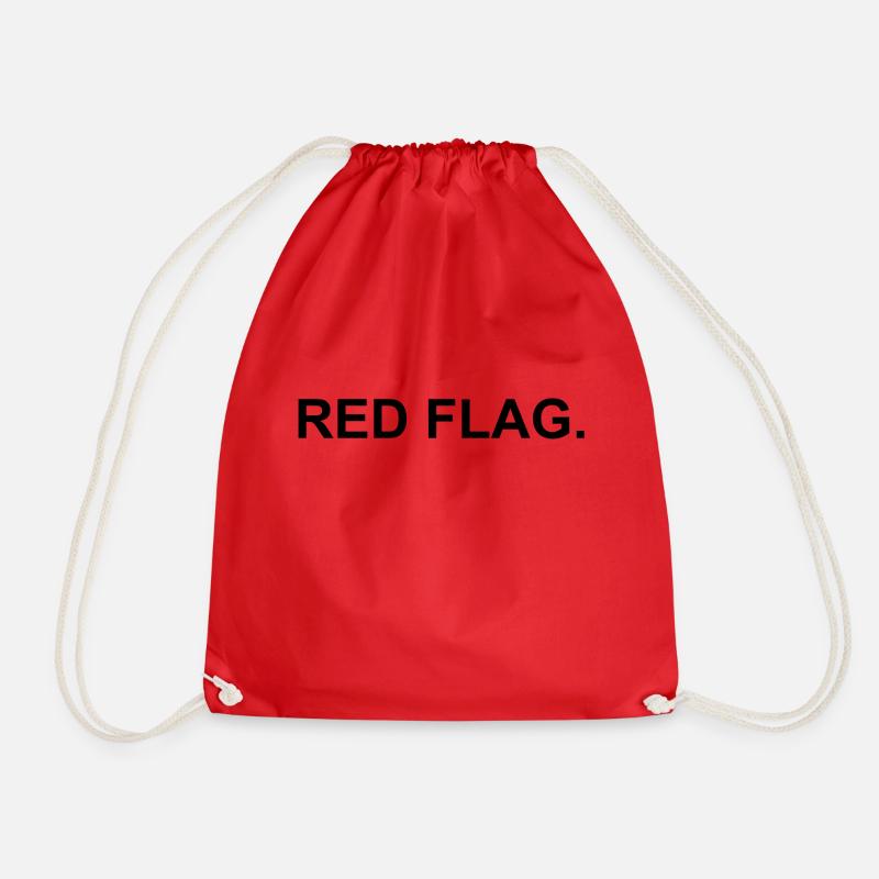 Red Flag - Turnbeutel - Rot
