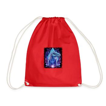 t rex cadeau idée cadeau trex né en 2004 génial - Sac de sport léger - rouge - Devant