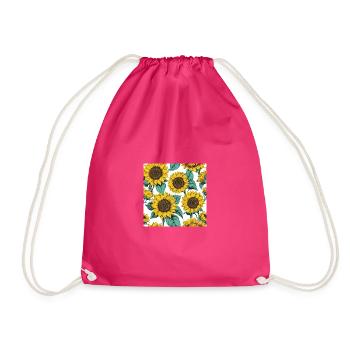 Download Image 1716548964071 - Drawstring Bag - fuchsia - Front