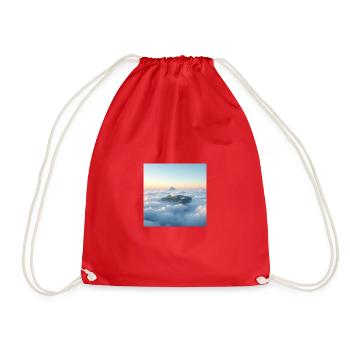 Surreal dreamscape - Drawstring Bag - red - Front