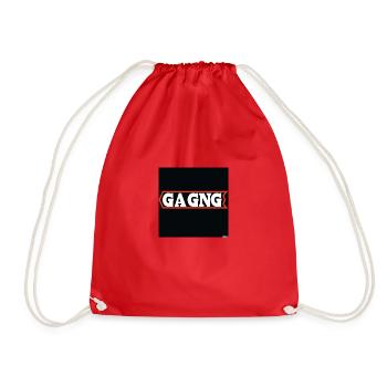 GANG IDENT LOGO GANG - Turnbeutel - Rot - Vorne