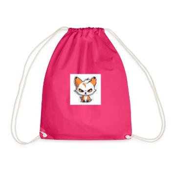 Magik chibi evil fox - Sac de sport léger - fuchsia - Devant
