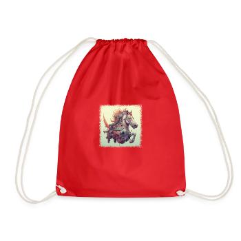 Citation série télévisée Dictons de chevaux Present Idea Betting - Sac de sport léger - rouge - Devant