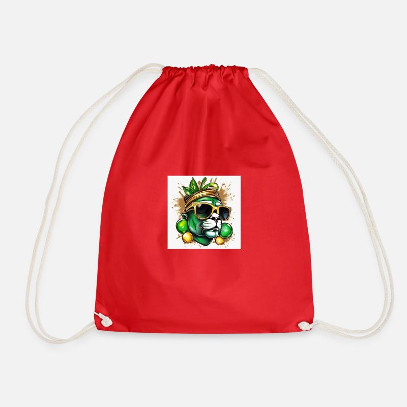 GREEN - Turnbeutel - Rot