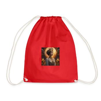 Stars Princess - Drawstring Bag - red - Front