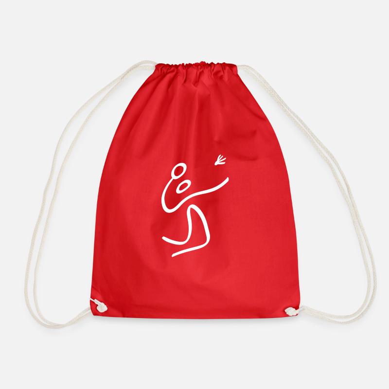 Badminton - Drawstring Bag - red