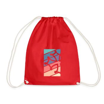 Croix Occitane Couleurs, Fibonacci. - Sac de sport léger - rouge - Devant