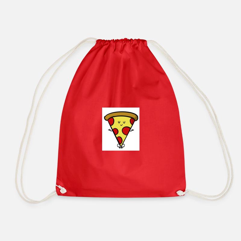 Pizza - Turnbeutel - Rot