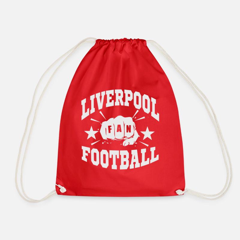 Liverpool_Fan - Drawstring Bag - red