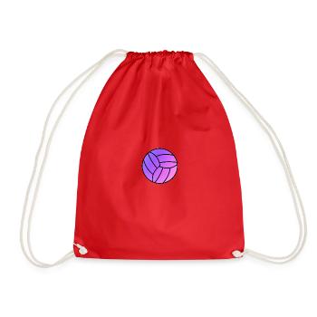 Volleyball arc-en-ciel - Sac de sport léger - rouge - Devant