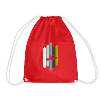 Kayak, rafting, sports nautiques - Sac de sport léger - rouge - Devant