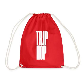 Trip Hop - Drawstring Bag - red - Front