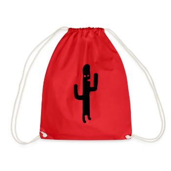 Le Cactus de Cactus Run - Sac de sport léger - rouge - Devant