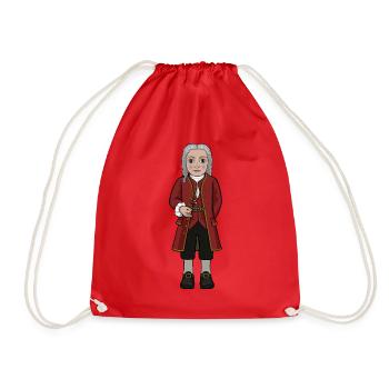 Carl von Linnaeus - Sac de sport léger - rouge - Devant