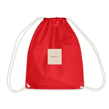 Aurascop - Drawstring Bag - red - Front