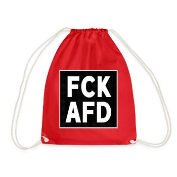 FCK AFD - Turnbeutel - Rot - Vorne