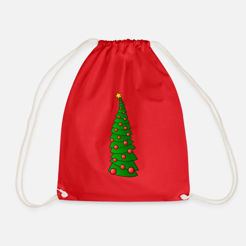 Pull noel - sapin de noel - Sac de sport léger - rouge