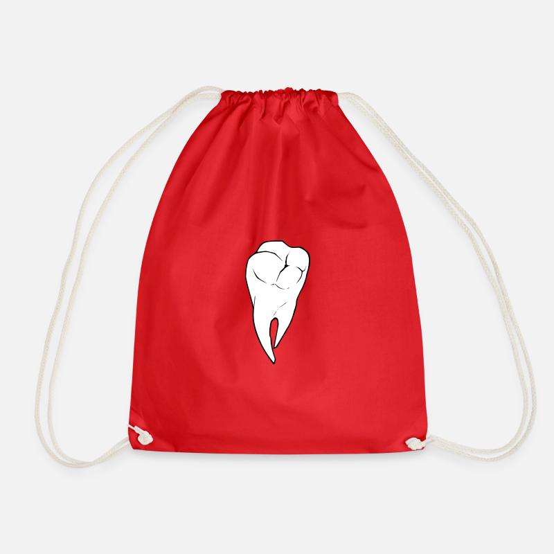 dent - Sac de sport léger - rouge