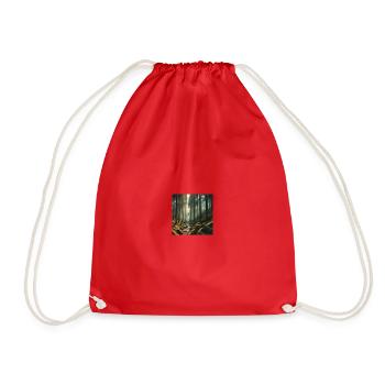 Forest foret nature - Sac de sport léger - rouge - Devant