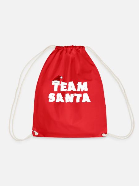 Santa, Weihnachtsmann, Weihnachtsmann, Weihnachtsmann - Turnbeutel - Rot