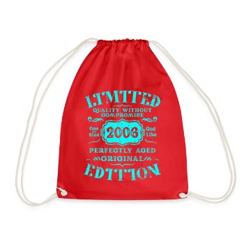 Anniversaire 2006 Édition Limitée Cadeau Occasion Cool - Sac de sport léger - rouge - Devant