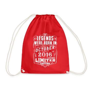 Anniversaire Octobre 2016 Edition Limitée Légende - Sac de sport léger - rouge - Devant