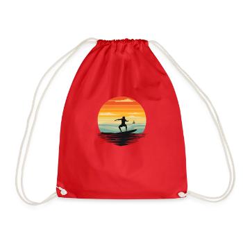D’accord, voici un titre, une description et des balises pour un - Sac de sport léger - rouge - Devant