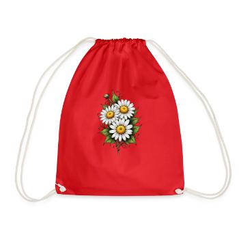 Daisy Bloom Trio - Sac de sport léger - rouge - Devant