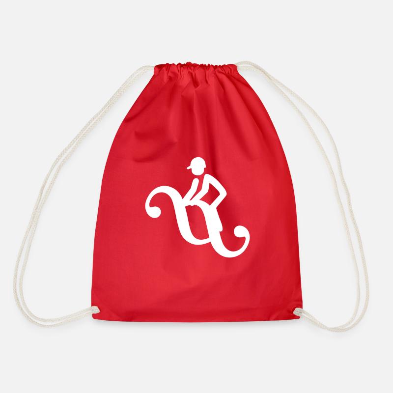 Paragraphenreiter Classic - Drawstring Bag - red