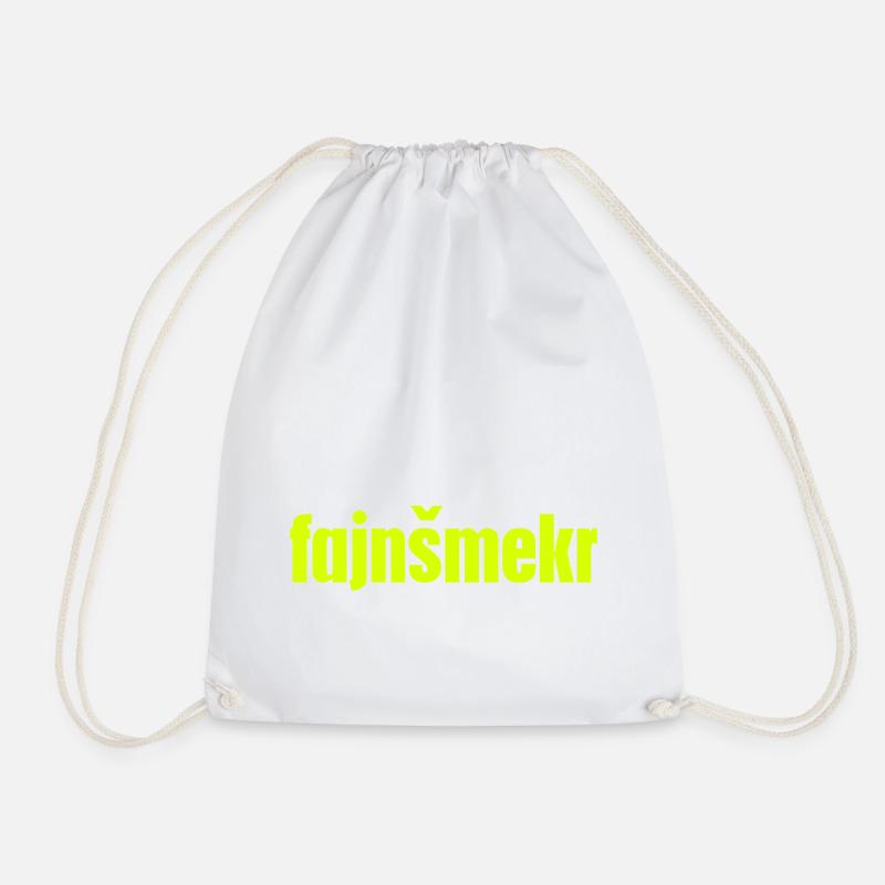 Feinschmecker : fajnšmekr - Turnbeutel - Weiß