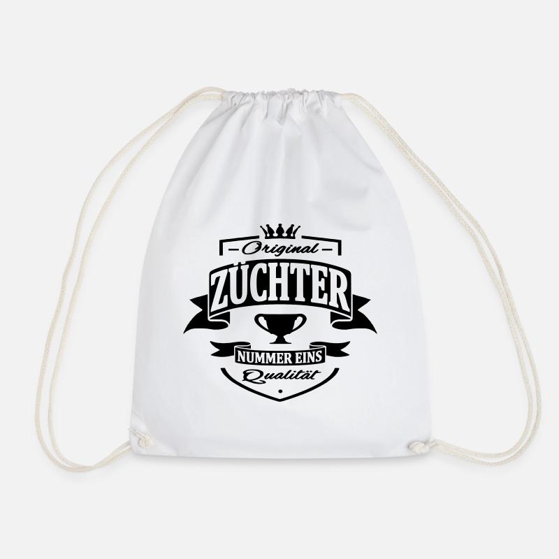 züchter - Turnbeutel - Weiß