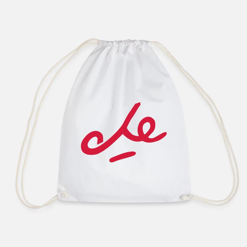 Che Ernesto Guevara Signature - Drawstring Bag - white