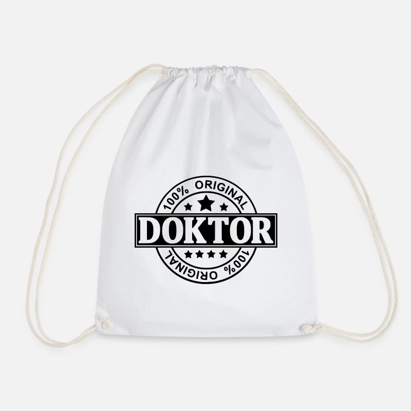 Doktor - Turnbeutel - Weiß