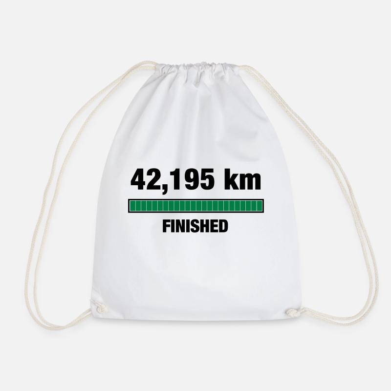 Marathon Finisher - Turnbeutel - Weiß