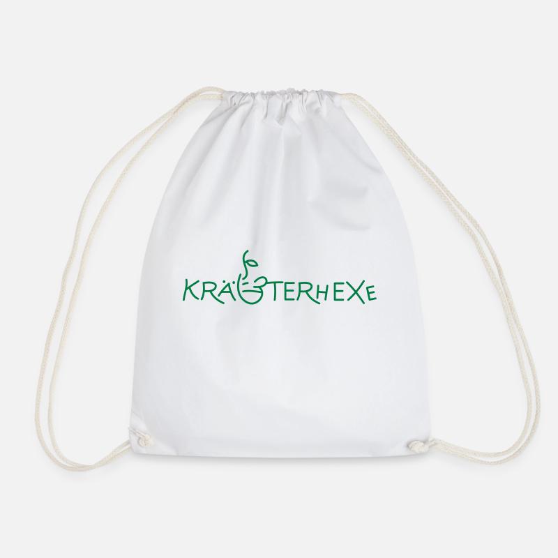 Kräuterhexe - Turnbeutel - Weiß