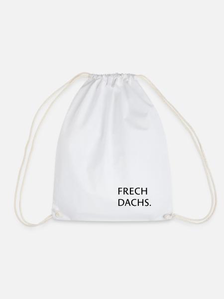 Frechdachs - Turnbeutel - Weiß