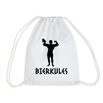 Bierkules - Turnbeutel - Weiß - Vorne