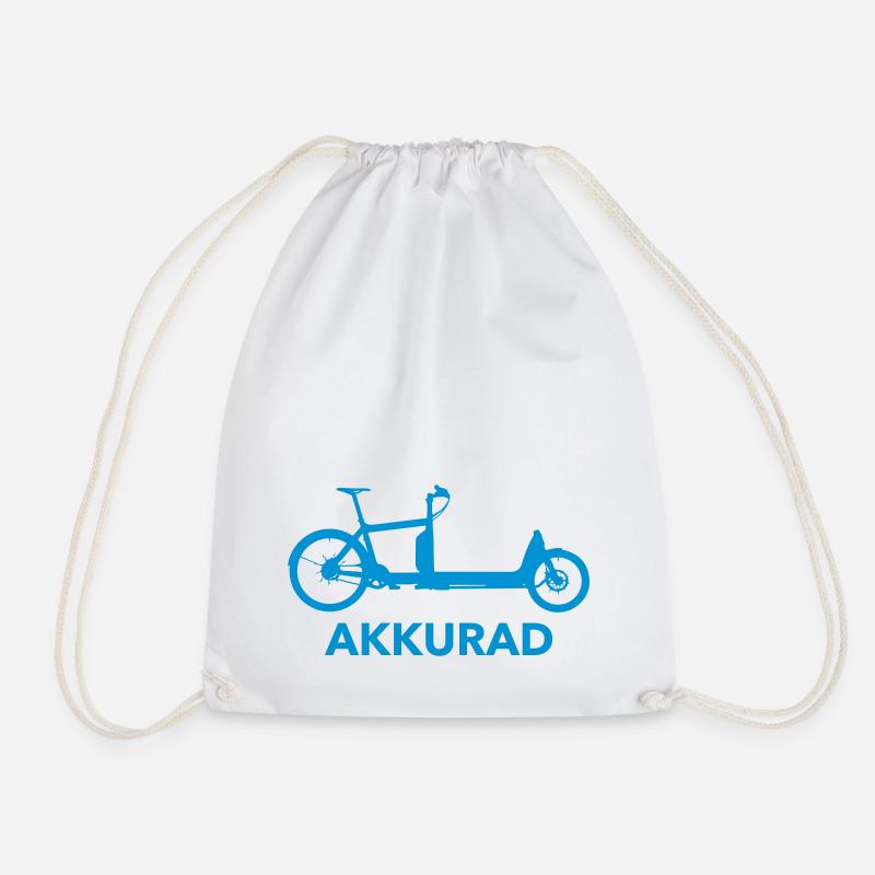 AkkuRad - Turnbeutel - Weiß
